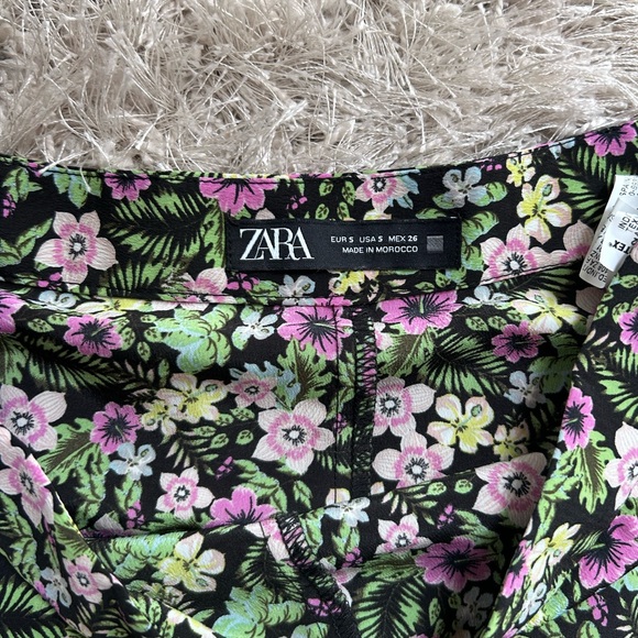 ZARA Floral print skort - Picture 5 of 6